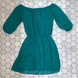 Off the shoulder boutique dress